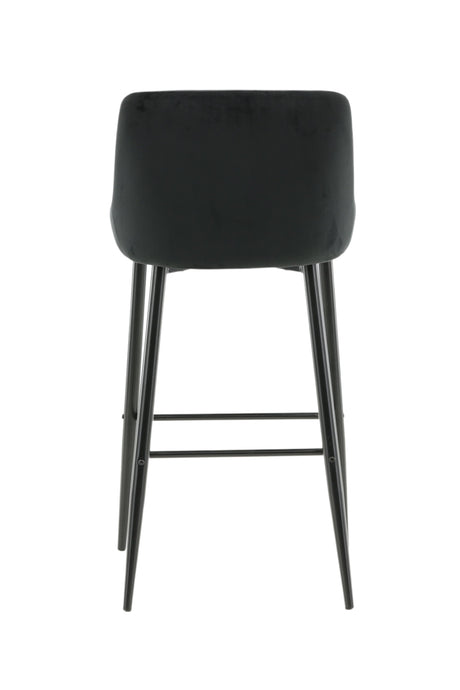 Plaza Barhocker - schwarz/Polyester - Barhocker - ALVAHOME