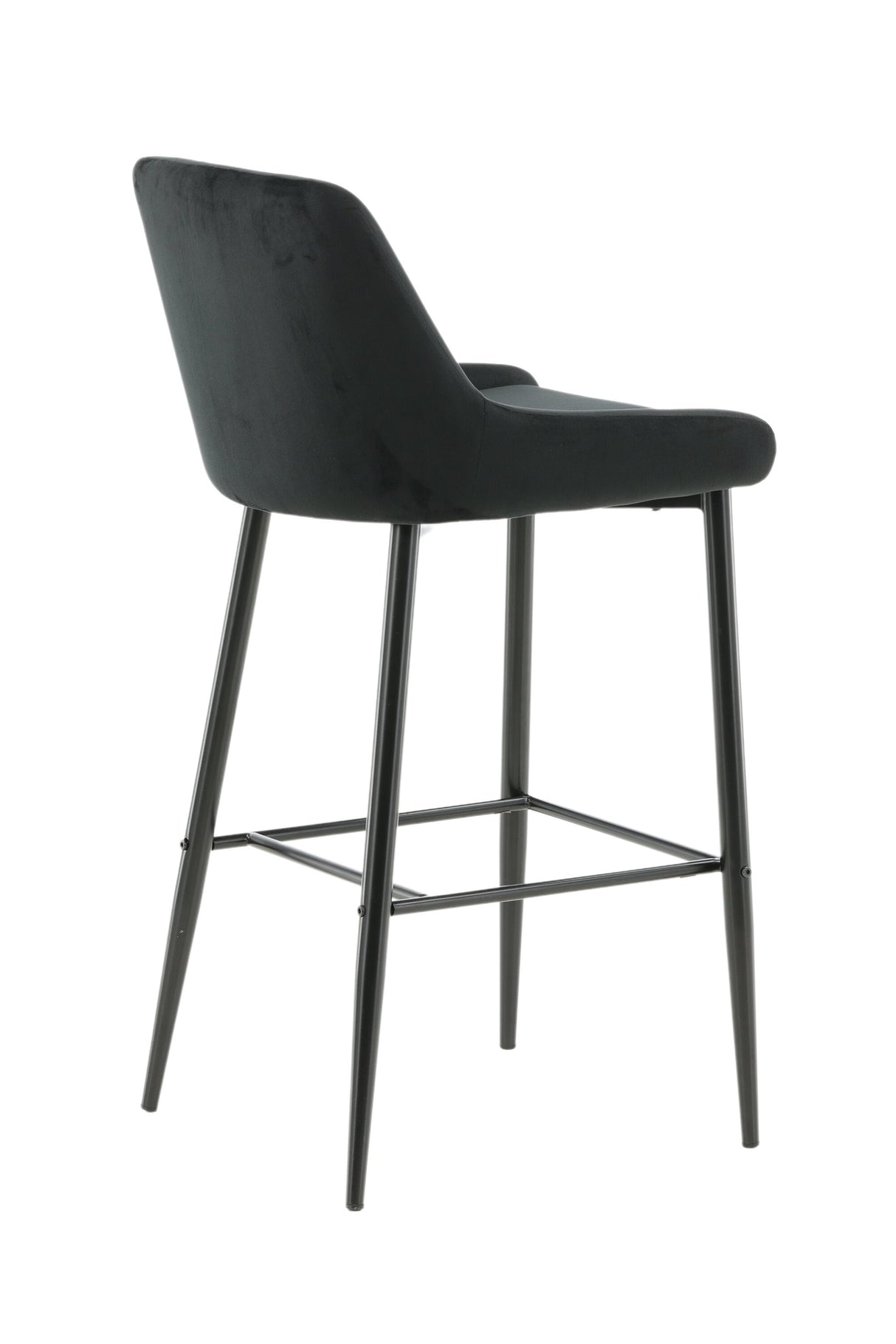 Plaza Barhocker - schwarz/Polyester - Barhocker - ALVAHOME