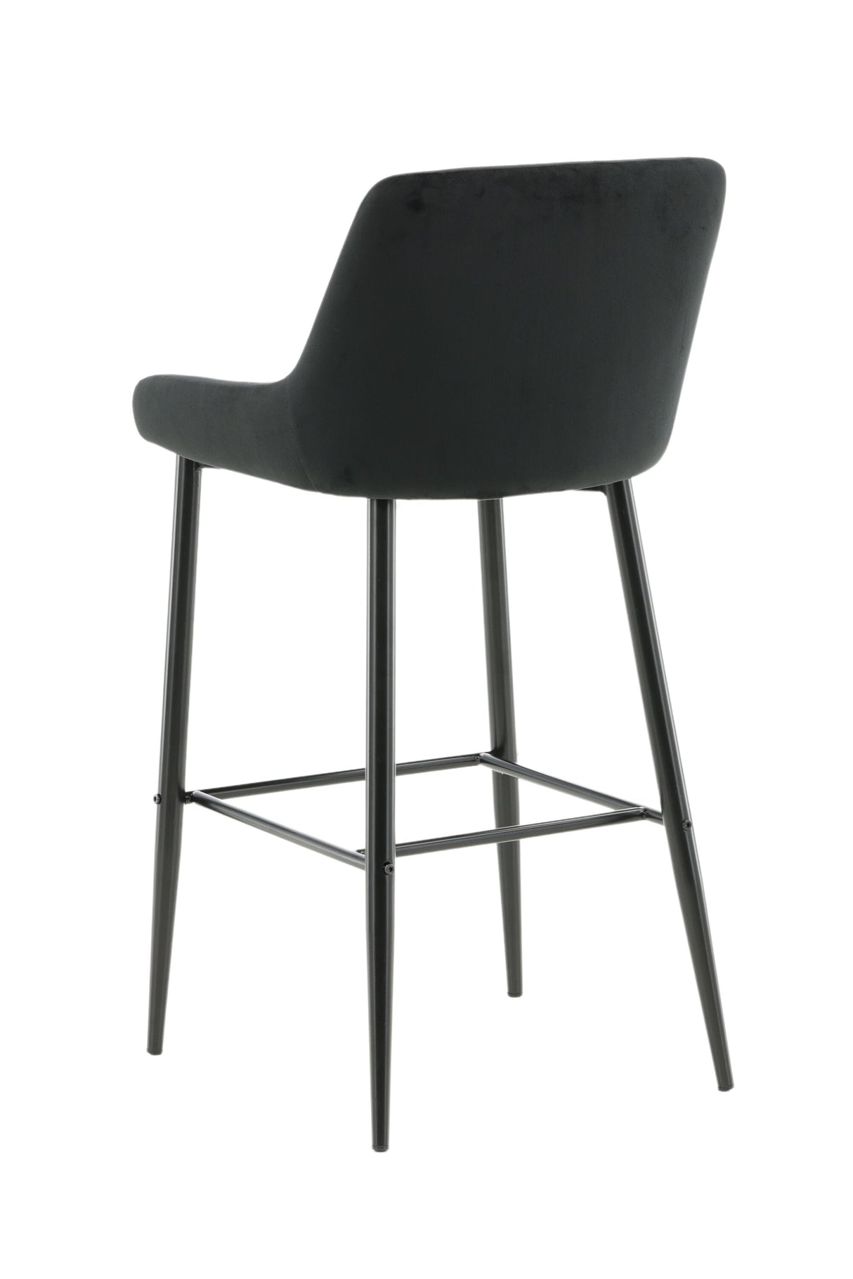 Plaza Barhocker - schwarz/Polyester - Barhocker - ALVAHOME