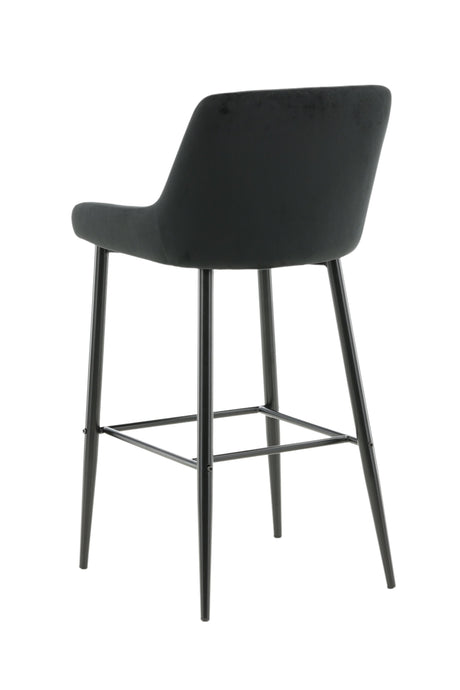 Plaza Barhocker - schwarz/Polyester - Barhocker - ALVAHOME