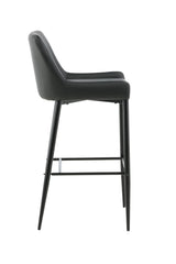Plaza Barhocker - schwarz/PU - Barhocker - ALVAHOME