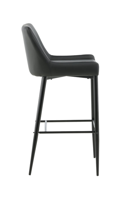 Plaza Barhocker - schwarz/PU - Barhocker - ALVAHOME