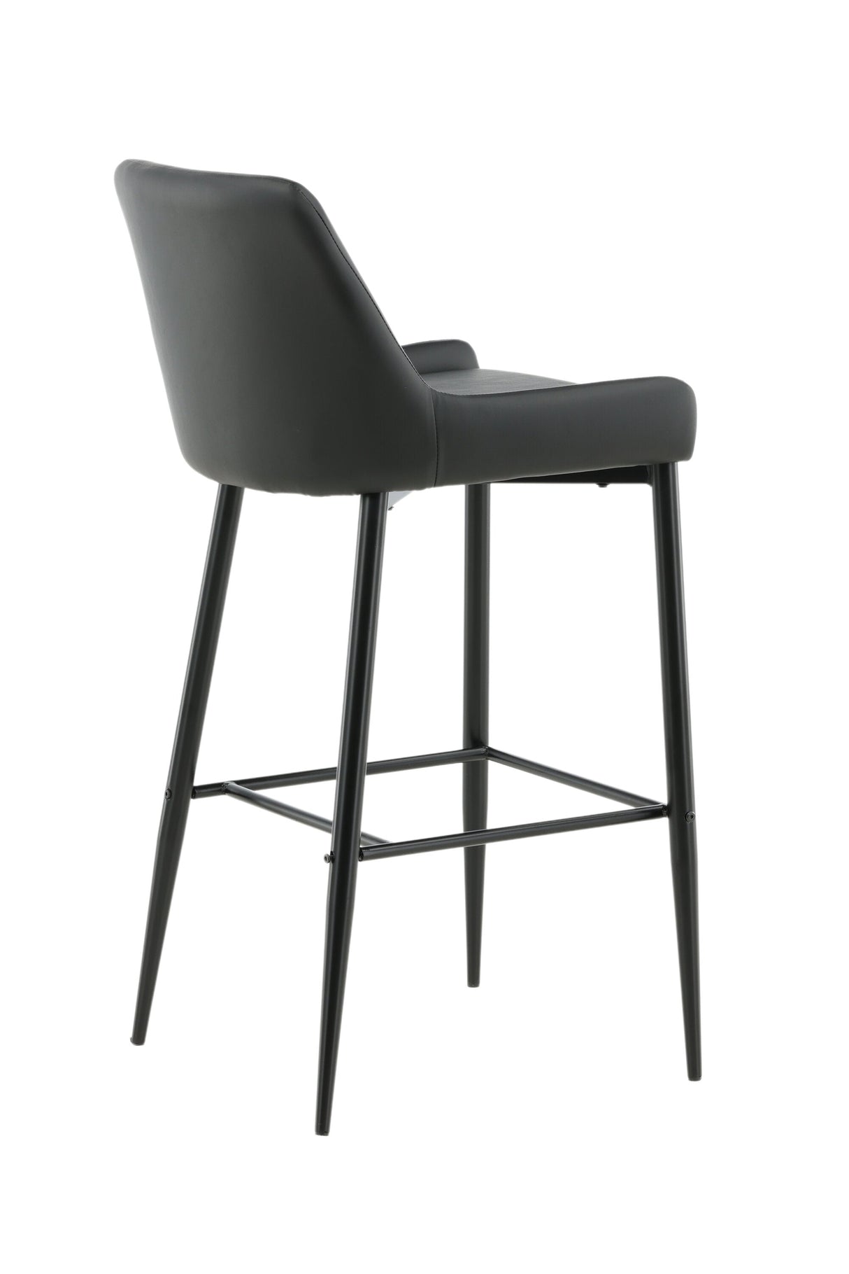 Plaza Barhocker - schwarz/PU - Barhocker - ALVAHOME