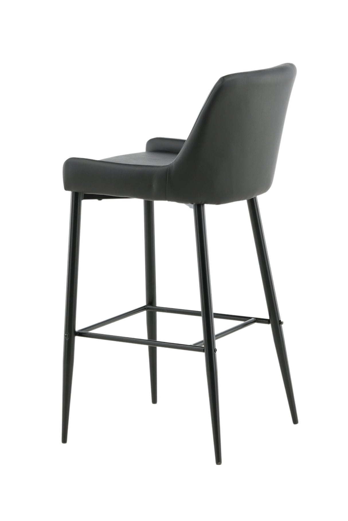 Plaza Barhocker - schwarz/PU - Barhocker - ALVAHOME