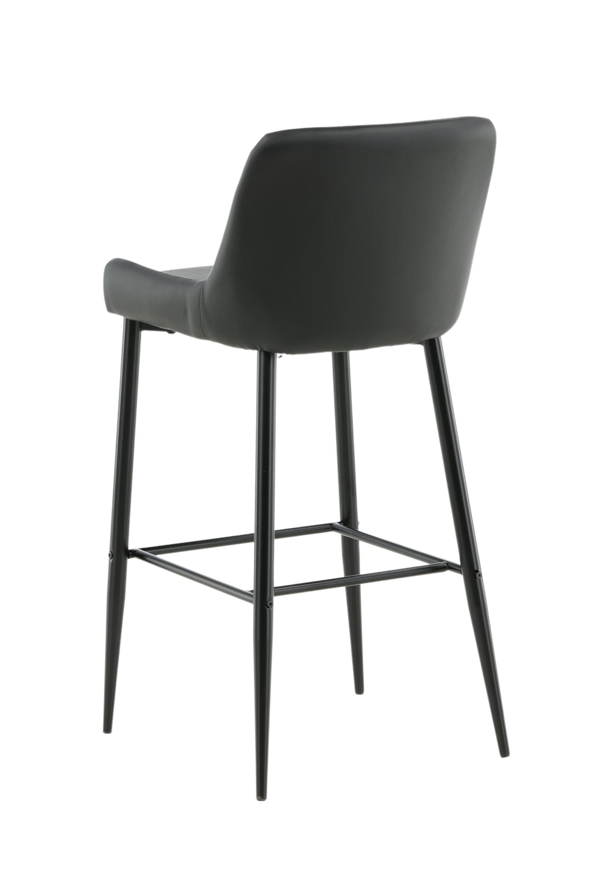 Plaza Barhocker - schwarz/PU - Barhocker - ALVAHOME