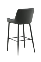 Plaza Barhocker - schwarz/PU - Barhocker - ALVAHOME
