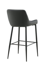 Plaza Barhocker - schwarz/PU - Barhocker - ALVAHOME