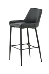 Plaza Barhocker - schwarz/PU - Barhocker - ALVAHOME