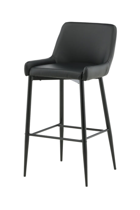 Plaza Barhocker - schwarz/PU - Barhocker - ALVAHOME