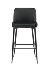 Plaza Barhocker - schwarz/PU - Barhocker - ALVAHOME