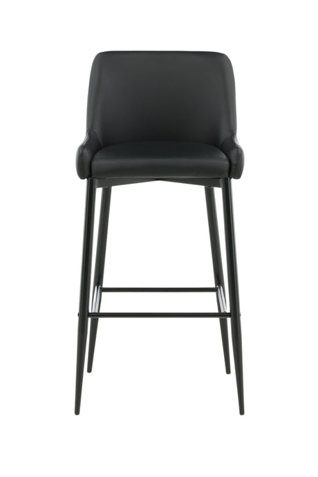 Plaza Barhocker - schwarz/PU - Barhocker - ALVAHOME