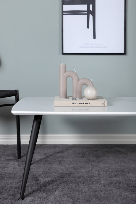 Plaza Couchtisch - weiß/MDF - Couchtische - ALVAHOME