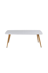 Plaza Couchtisch - weiß/MDF - Couchtische - ALVAHOME