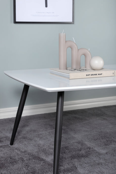 Plaza Couchtisch - weiß/MDF - Couchtische - ALVAHOME