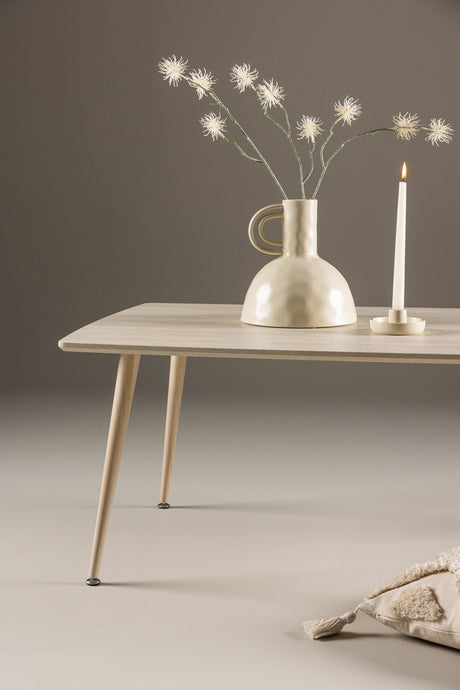 Plaza Couchtisch - white - wash/MDF - Couchtische - ALVAHOME
