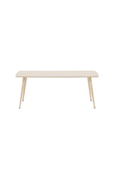 Plaza Couchtisch - white - wash/MDF - Couchtische - ALVAHOME