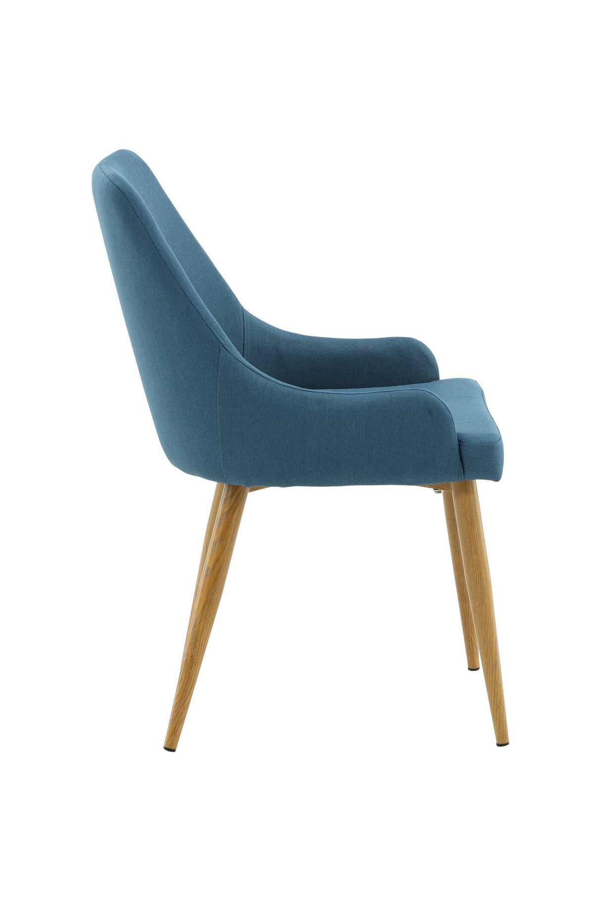 Plaza Esszimmerstuhl - blau/Polyester - Kord - Essstühle - ALVAHOME