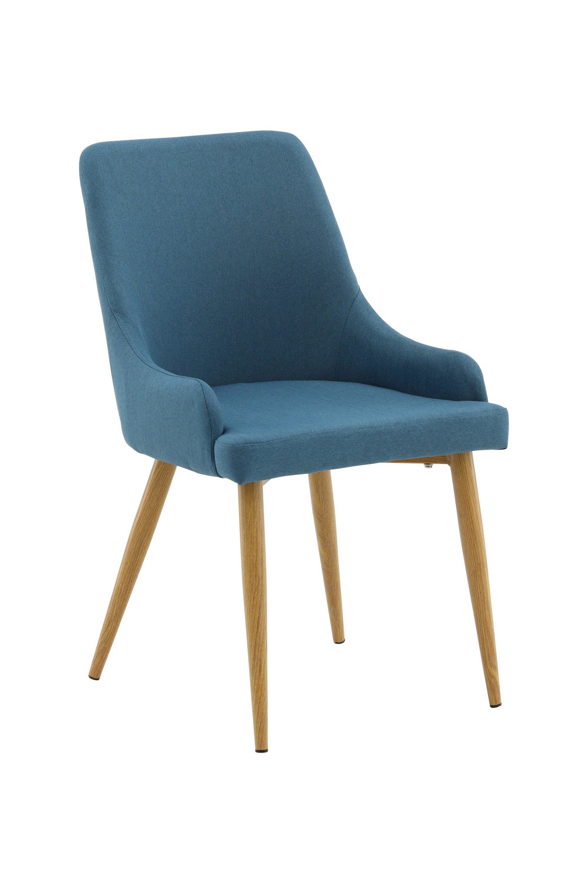Plaza Esszimmerstuhl - blau/Polyester - Kord - Essstühle - ALVAHOME