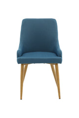 Plaza Esszimmerstuhl - blau/Polyester - Kord - Essstühle - ALVAHOME