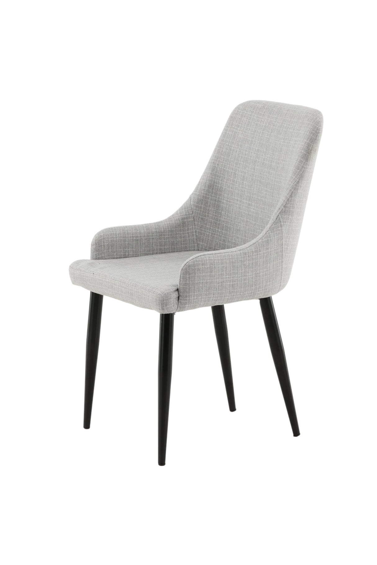 Plaza Esszimmerstuhl - grau/Polyester - Essstühle - ALVAHOME