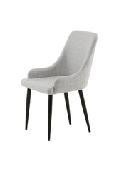 Plaza Esszimmerstuhl - grau/Polyester - Essstühle - ALVAHOME