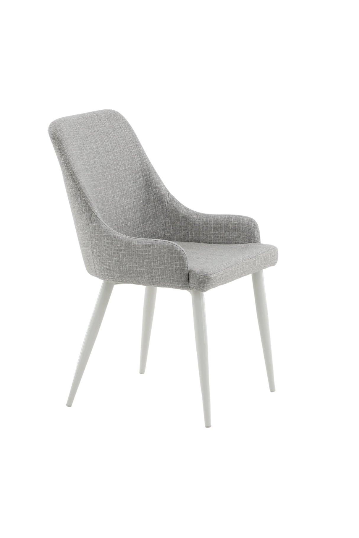 Plaza Esszimmerstuhl - grau/Polyester - Essstühle - ALVAHOME