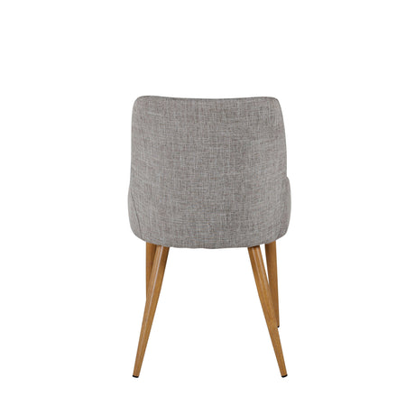 Plaza Esszimmerstuhl - grau/Polyester - Essstühle - ALVAHOME