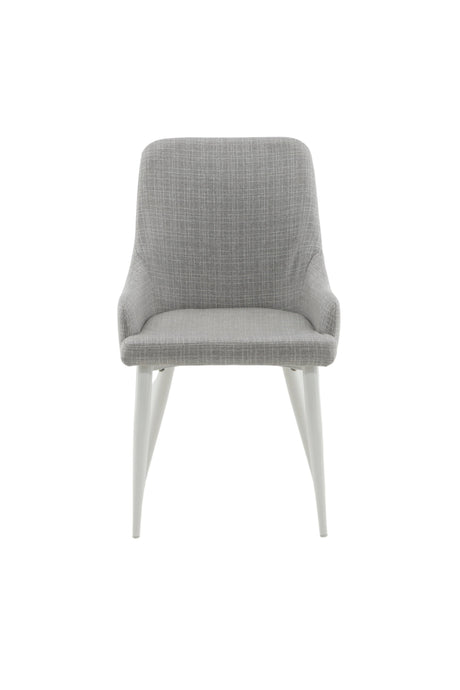 Plaza Esszimmerstuhl - grau/Polyester - Essstühle - ALVAHOME