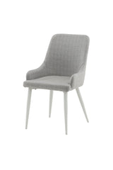 Plaza Esszimmerstuhl - grau/Polyester - Essstühle - ALVAHOME