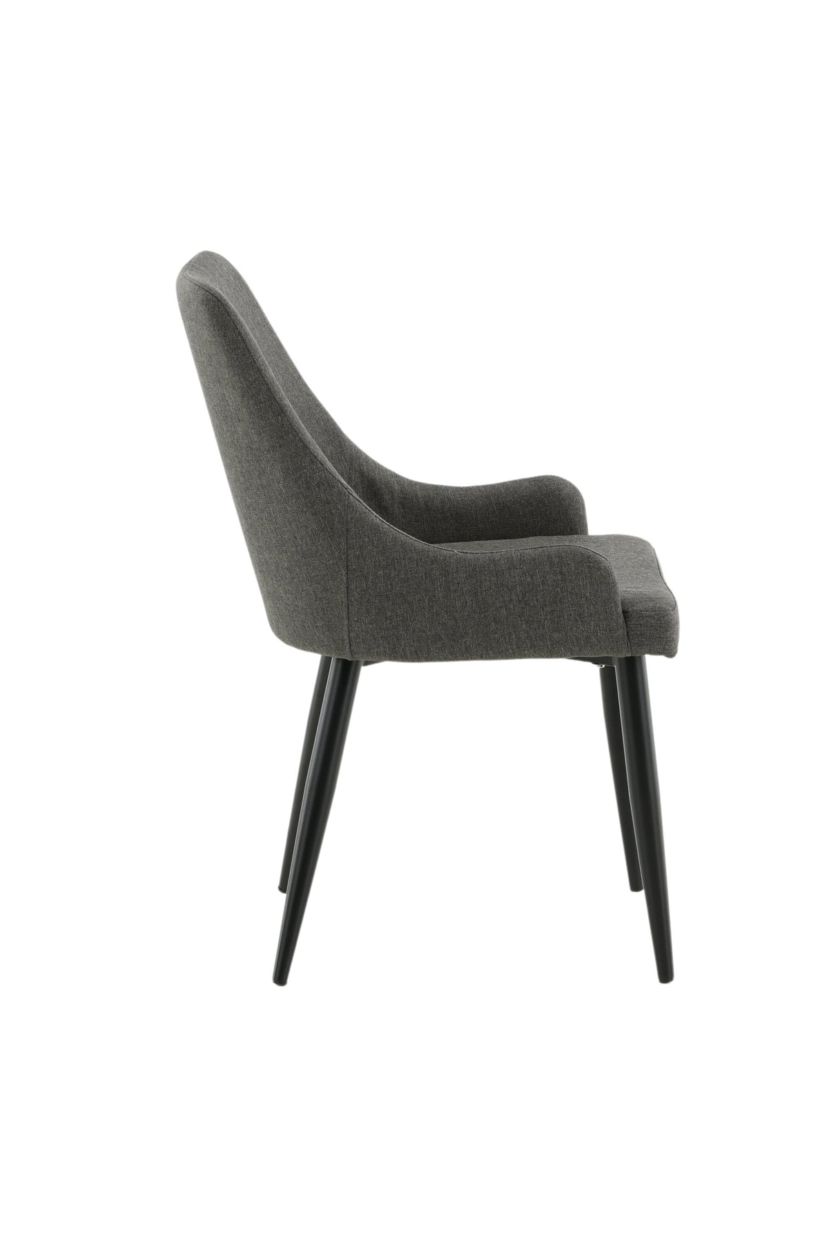 Plaza Esszimmerstuhl - grau/Polyester - Essstühle - ALVAHOME