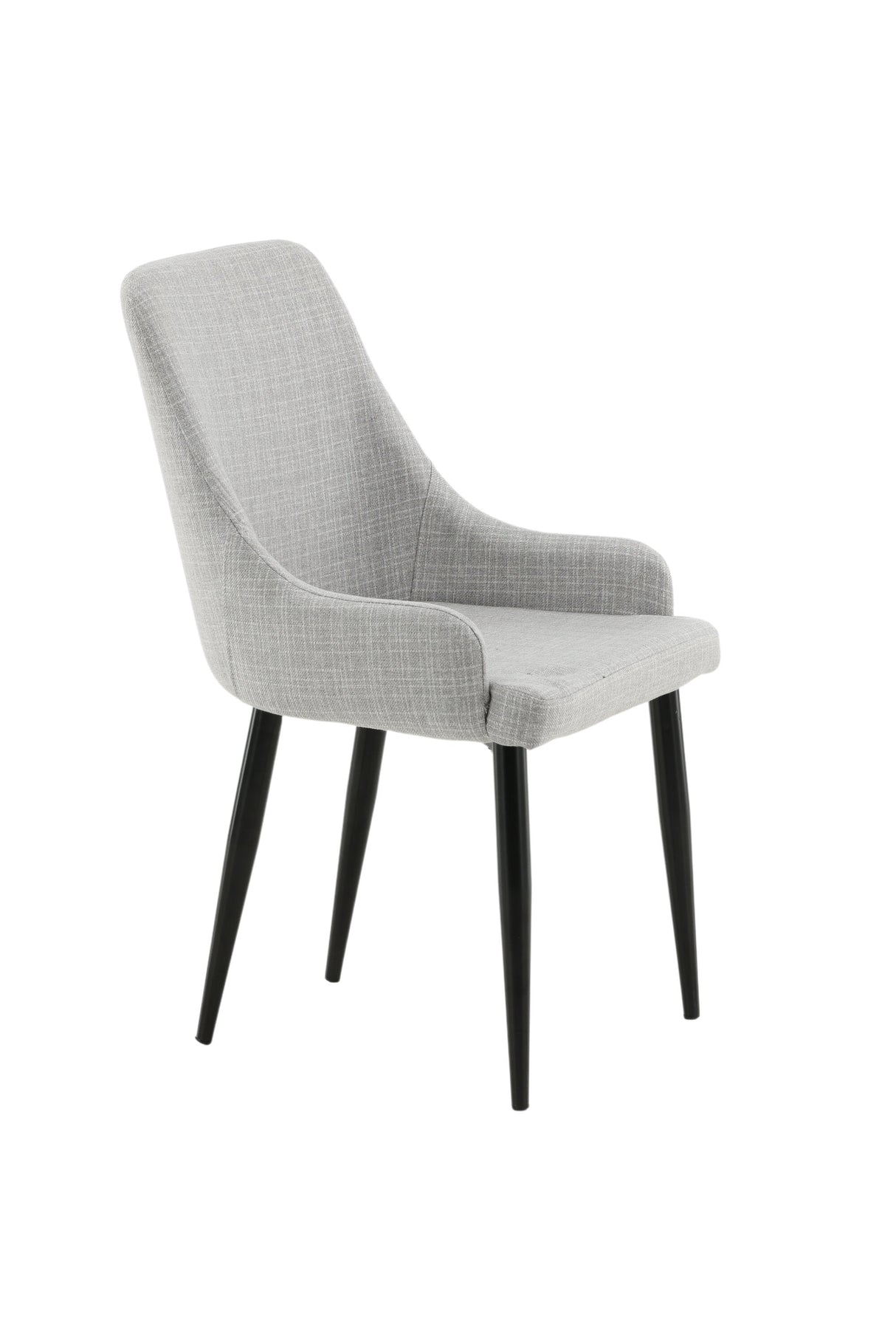 Plaza Esszimmerstuhl - grau/Polyester - Essstühle - ALVAHOME