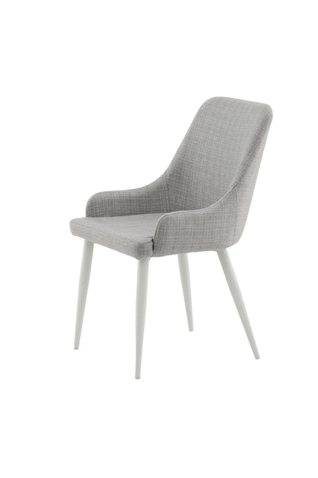 Plaza Esszimmerstuhl - grau/Polyester - Essstühle - ALVAHOME