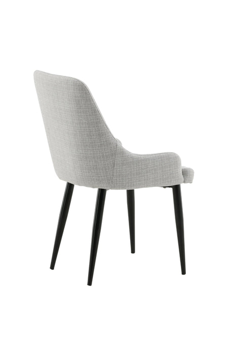 Plaza Esszimmerstuhl - grau/Polyester - Essstühle - ALVAHOME