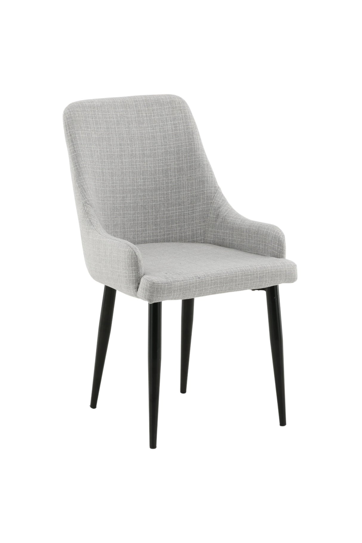 Plaza Esszimmerstuhl - grau/Polyester - Essstühle - ALVAHOME
