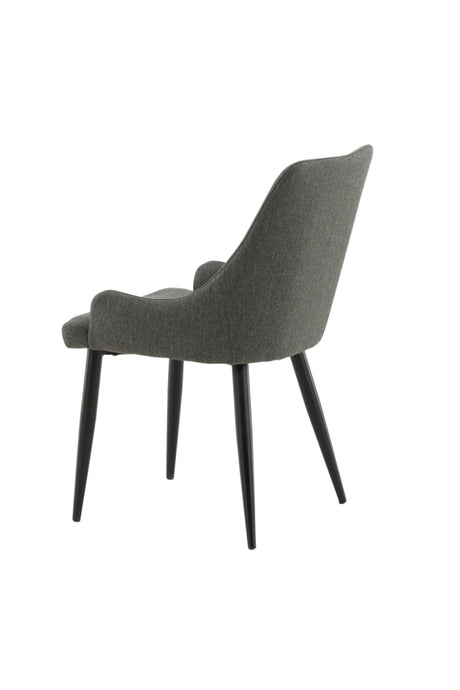 Plaza Esszimmerstuhl - grau/Polyester - Essstühle - ALVAHOME