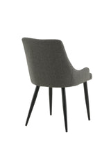 Plaza Esszimmerstuhl - grau/Polyester - Essstühle - ALVAHOME