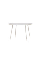 Plaza runder Esstisch - beige/MDF - Runde Esstische - ALVAHOME