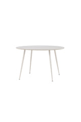 Plaza runder Esstisch - beige/MDF - Runde Esstische - ALVAHOME