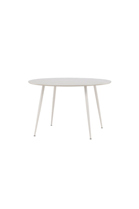 Plaza runder Esstisch - beige/MDF - Runde Esstische - ALVAHOME
