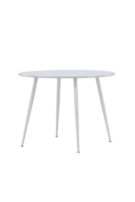Plaza runder Esstisch - grau/MDF - Runde Esstische - ALVAHOME