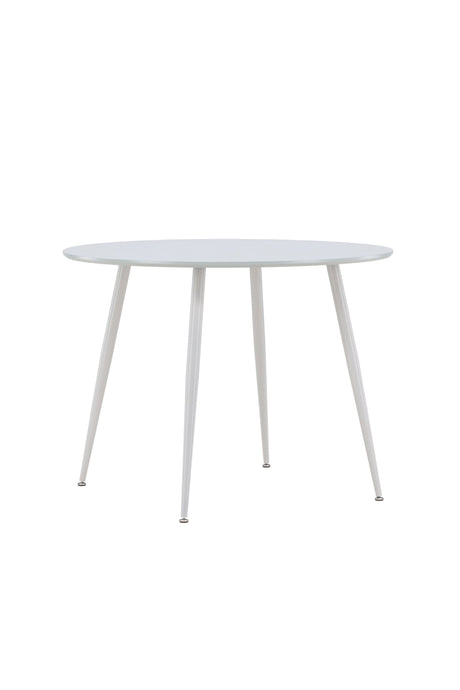 Plaza runder Esstisch - grau/MDF - Runde Esstische - ALVAHOME