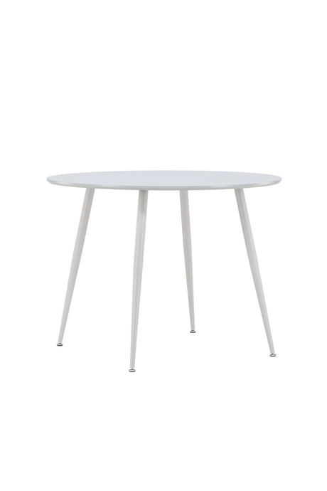 Plaza runder Esstisch - grau/MDF - Runde Esstische - ALVAHOME