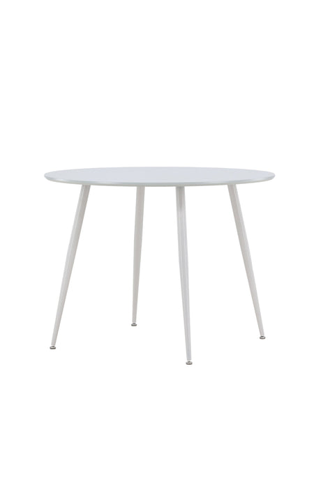 Plaza runder Esstisch - grau/MDF - Runde Esstische - ALVAHOME
