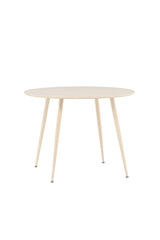 Plaza runder Esstisch - white - wash/MDF - Runde Esstische - ALVAHOME