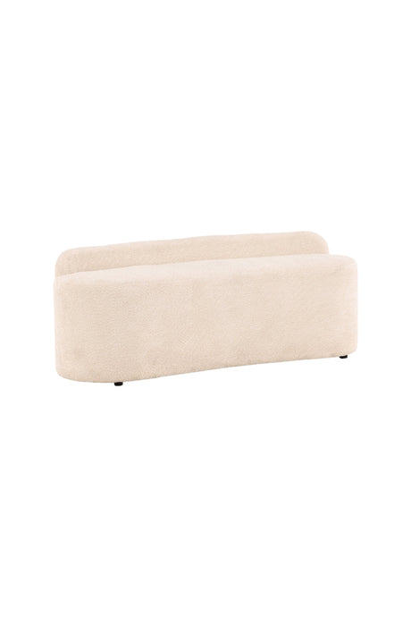 Pocatello 2 - Sitzer Sofa - weiß/Bouclé - 2 - Sitzer Sofas - ALVAHOME
