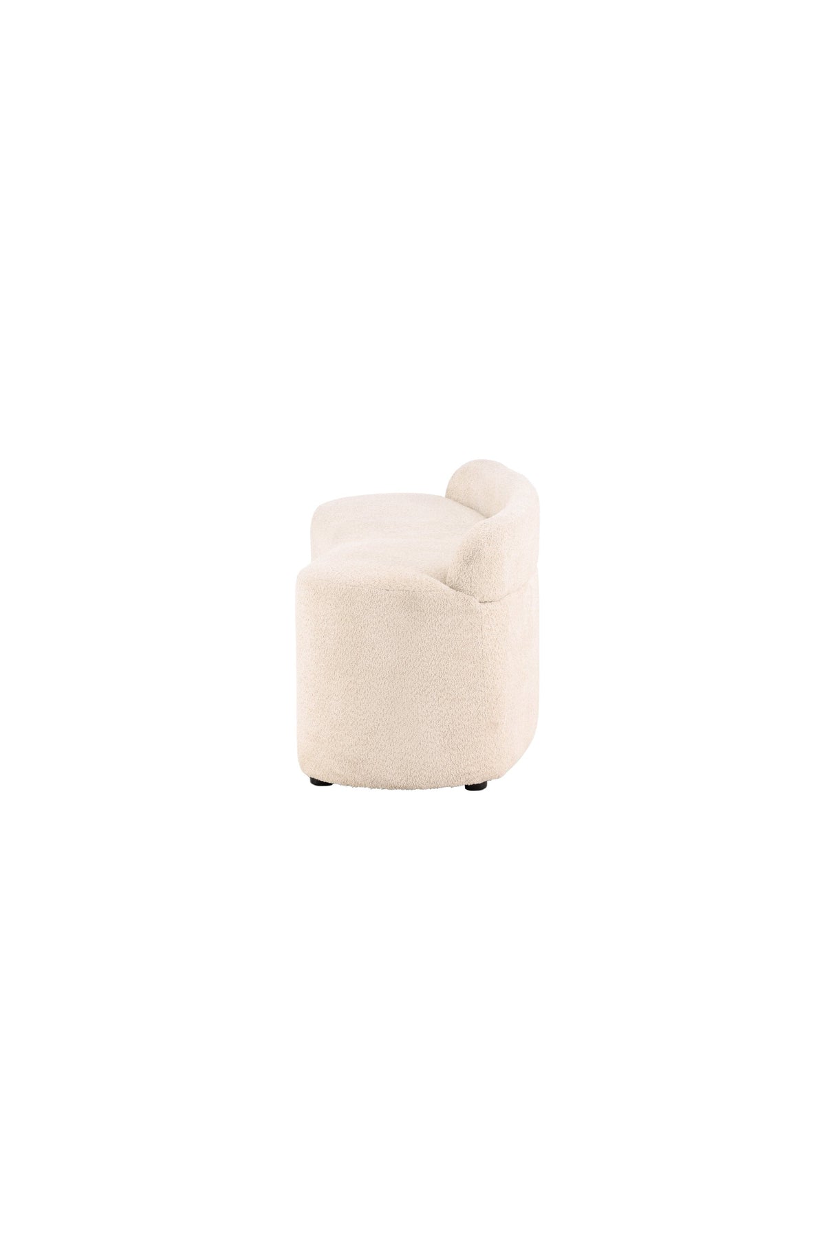 Pocatello 2 - Sitzer Sofa - weiß/Bouclé - 2 - Sitzer Sofas - ALVAHOME