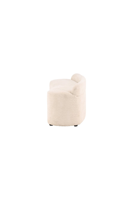 Pocatello 2 - Sitzer Sofa - weiß/Bouclé - 2 - Sitzer Sofas - ALVAHOME