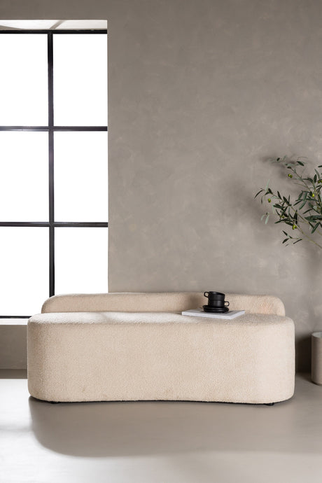 Pocatello 2 - Sitzer Sofa - weiß/Bouclé - 2 - Sitzer Sofas - ALVAHOME