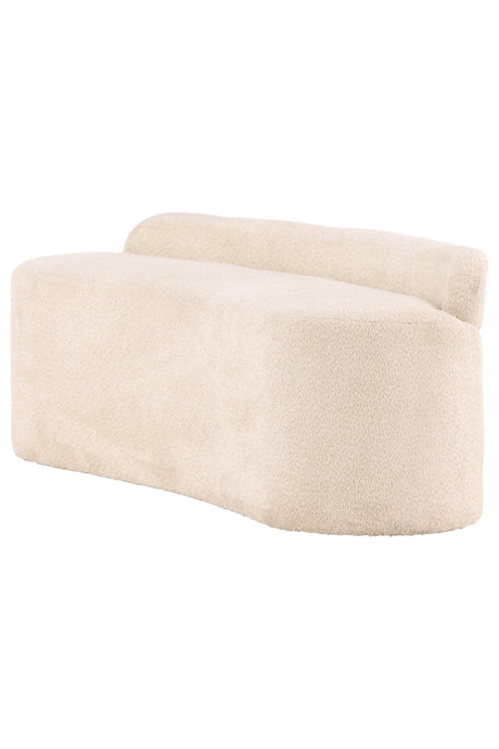 Pocatello 2 - Sitzer Sofa - weiß/Bouclé - 2 - Sitzer Sofas - ALVAHOME