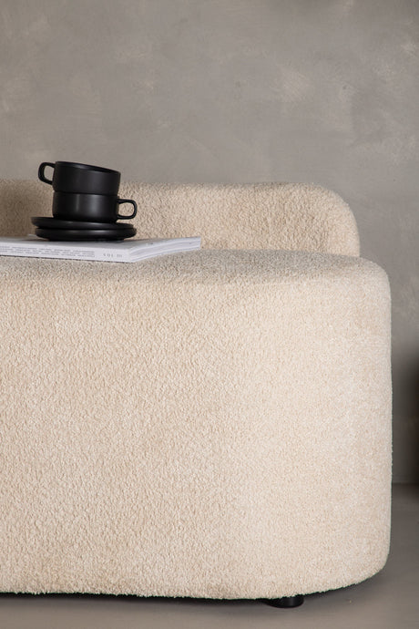 Pocatello 2 - Sitzer Sofa - weiß/Bouclé - 2 - Sitzer Sofas - ALVAHOME